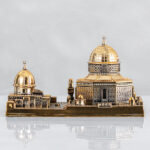 Islamic Ornament - Masjid Aqsa Islamic Table Ornament Gold