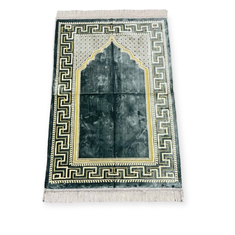 Islamic Prayer Mat - Big size prayer mat sajjadah jaynamaz salah prayer rug Turklish prayer mat 80x120cm