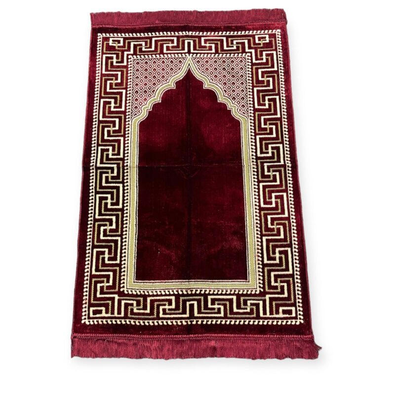 Islamic Prayer Mat - Big size prayer mat sajjadah jaynamaz salah prayer rug Turklish prayer mat 80x120cm