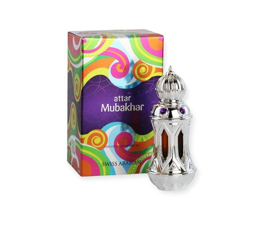 Arabian Perfume - Swiss Arabian Attar Mubakhar – Unisex Concentrated Perfume Oil – 20ml