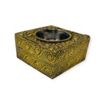 Bakhoor Incense - Gold finish metal coated Bakhoor Burner