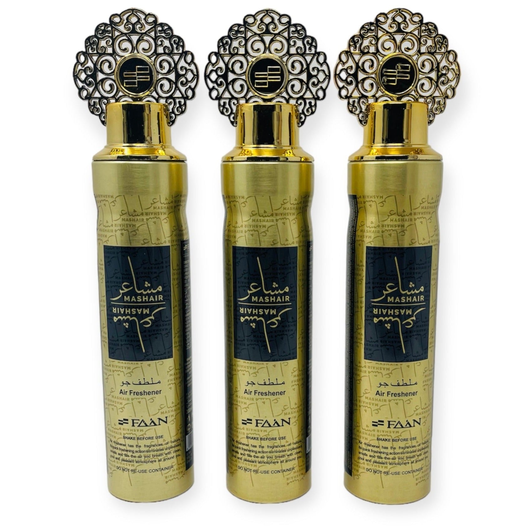 Islamic Air Freshener - Mashair Air freshener 300ml By Faan 3 pack Islamic Air Freshener - Mashair Air freshener 300ml By Faan 3 pack