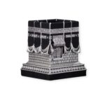 Islamic Ornament - Islamic Table Decor Kaba Replica Gold & Silver (Large)