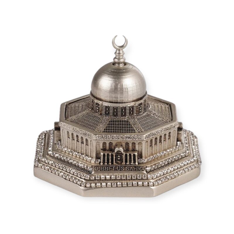 Islamic Ornament - Islamic Home Decor Al Aqsa Dome of the Rock Replica Silver
