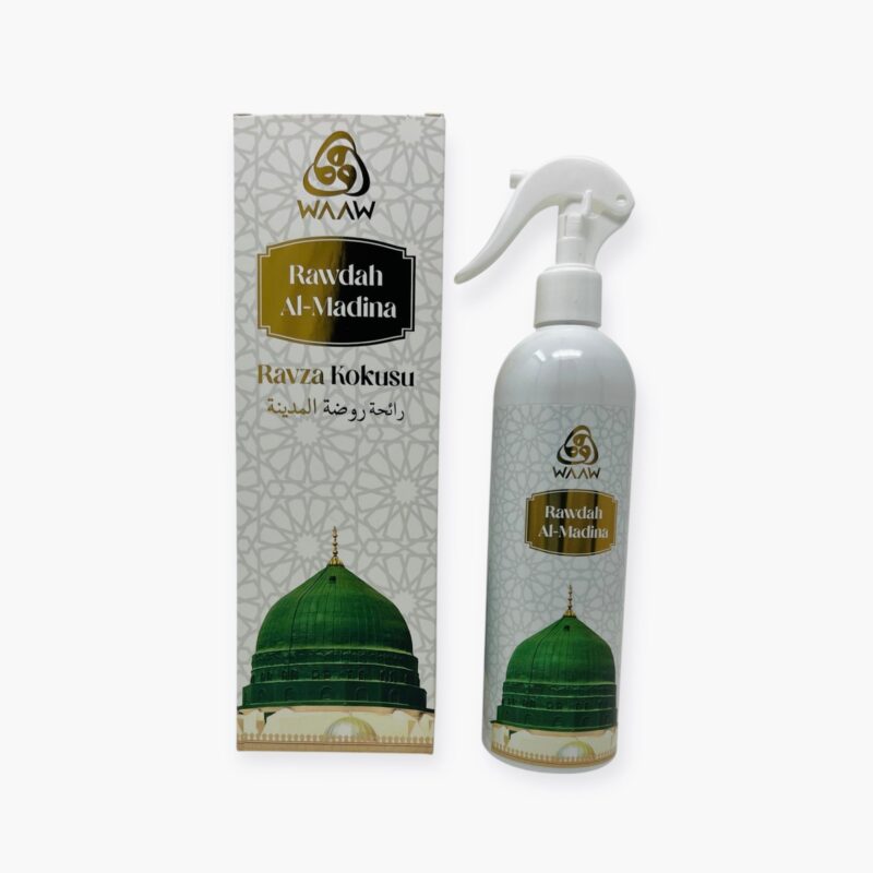 Islamic Air Freshener - Rawadah Al-Madina Room & Fabric Freshener – 400 ml Water-Based Arabic Fragrance