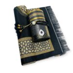 Islamic Prayer Mat - Cylinder Gift Box With Prayer mat, Tasbeeh