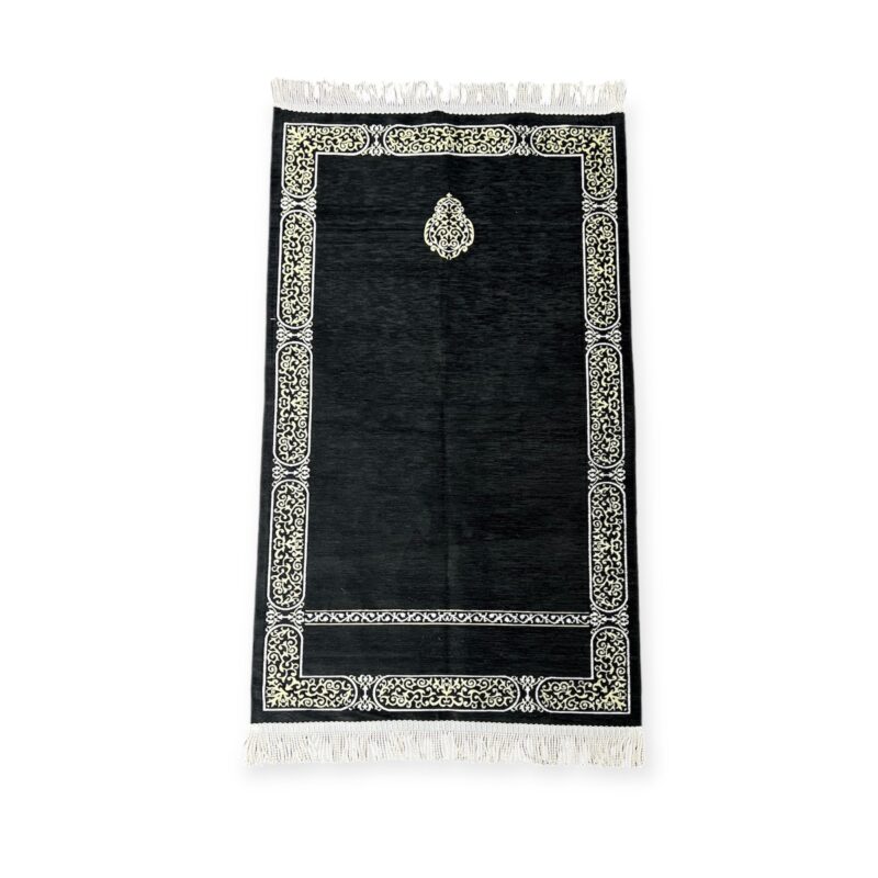 Islamic Prayer Mat - Chenille prayer mat Jaynamaz salah prayer rug Turkish