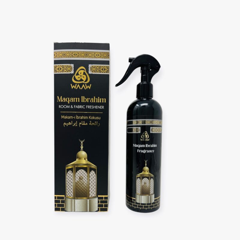 Islamic Air Freshener - Maqam Ibrahim Room & Fabric Freshener 400ml – Alcohol-Free, Long-Lasting Fragrance