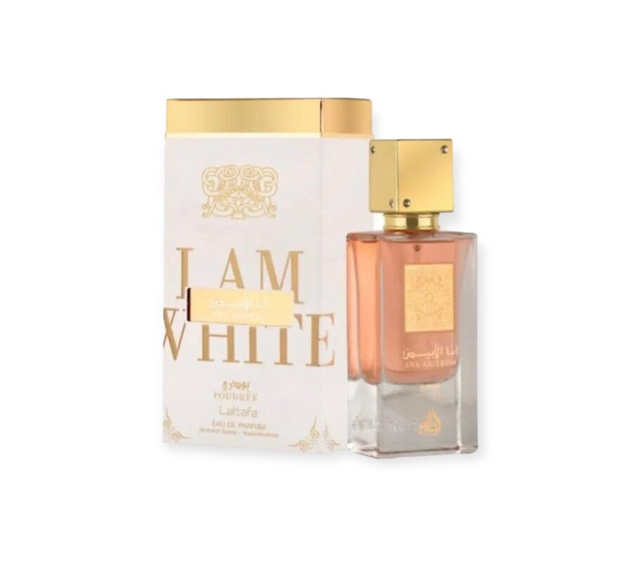 Arabian Perfume - Lattafa Ana Abiyedh Poudree Eau De Parfum 60ml – Unisex Floral Woody Fragrance
