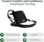 Hajj and Umrah Essential - Hajj Safe Side & Neck Bag, Bag Anti-Theft Waist Bag, Shoe Bag for Men Women Water Resistant