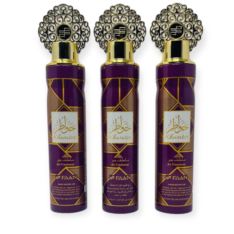 Islamic Air Freshener - Khwater Home Air freshener 300ml By Faan 3 pack