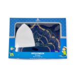 Muslim Prayer Hat - Children Gift Box With Prayer mat, Tasbeeh & Prayer Hat Blue