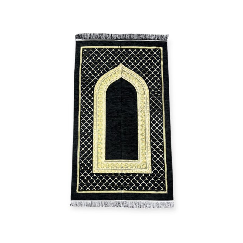 Islamic Prayer Mat - Chenille Jaynamaz salah prayer rug Turklish prayer mat