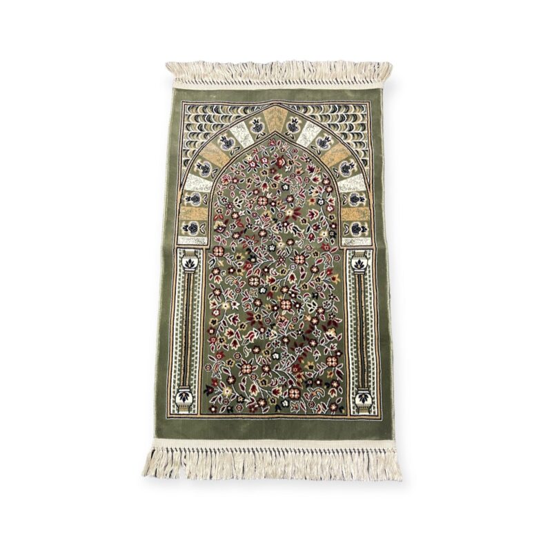 Islamic Prayer Mat - Masjid al Nabawi Design Carpet salah prayer rug Turklish prayer mat