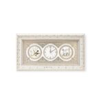 Islamic Wall Frame - Extra-Large Islamic Wall Clock: Allah & Muhammad (s.a.w.) Calligraphy Frame SA-0410