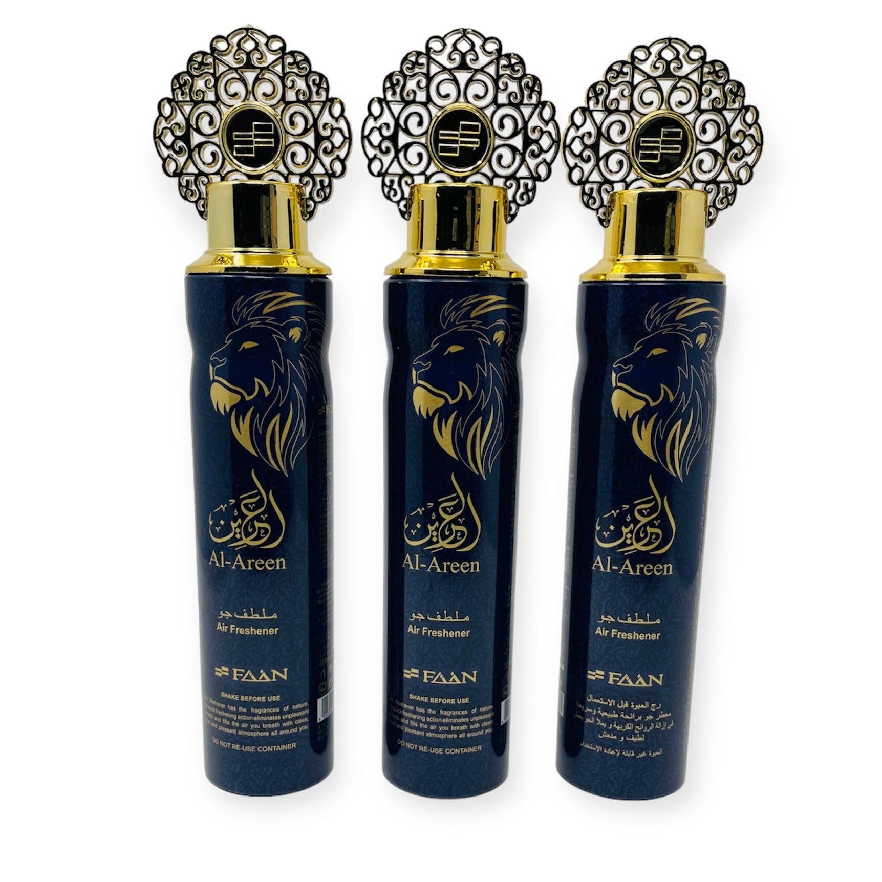 Islamic Air Freshener - Al Areen Home Air freshener 300ml By Faan 3 pack Islamic Air Freshener - Al Areen Home Air freshener 300ml By Faan 3 pack