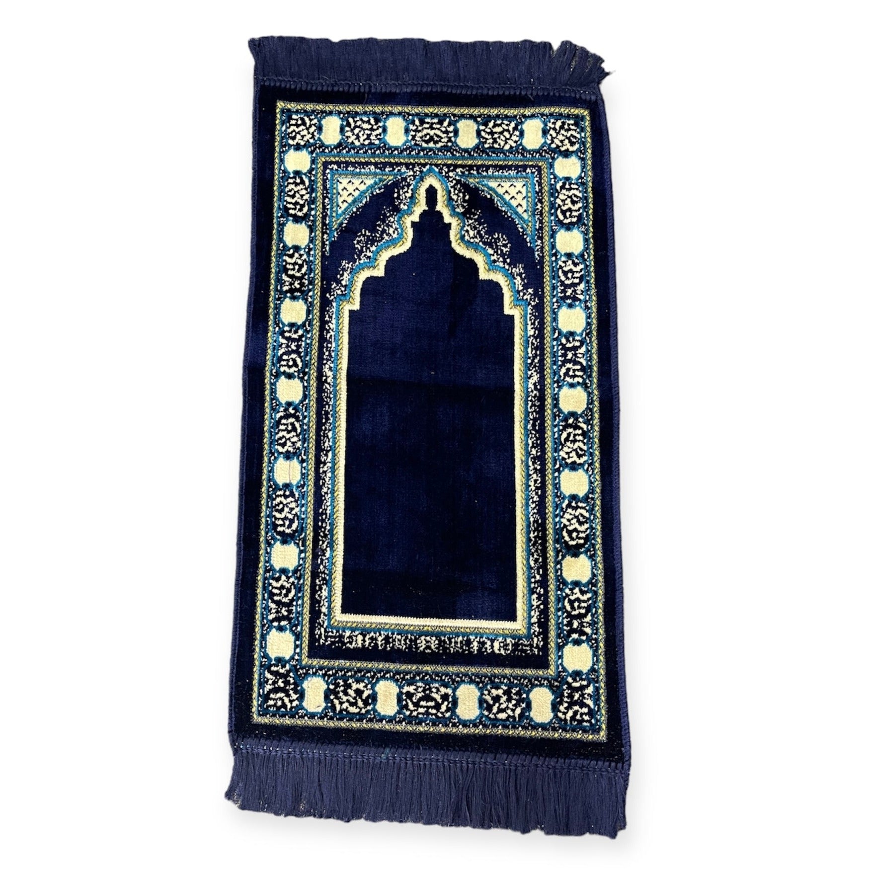 Islamic Prayer Mat - Children new Design Prayer Mat-Navy Islamic Prayer Mat - Children new Design Prayer Mat-Navy
