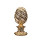Islamic Ornament - Islamic Table Decor Ayatul Kursi Egg Gold
