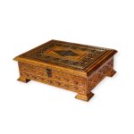 Quran Box red pine wooden TS 032-C