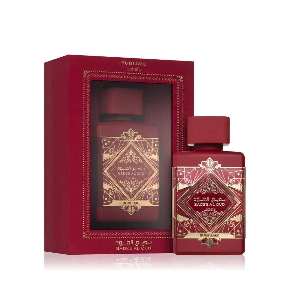 Arabian Perfume - Badee Al Oud Sublime Eau De Parfum 100ml – Unisex Fruity Floral Oud by Lattafa Arabian Perfume - Badee Al Oud Sublime Eau De Parfum 100ml – Unisex Fruity Floral Oud by Lattafa