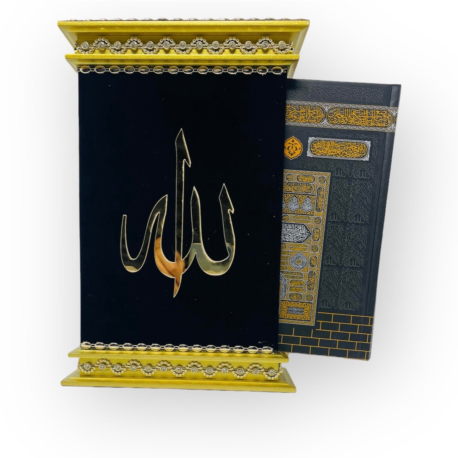 A Beautiful Holy Quran Gift Set -Black Gold A Beautiful Holy Quran Gift Set -Black Gold