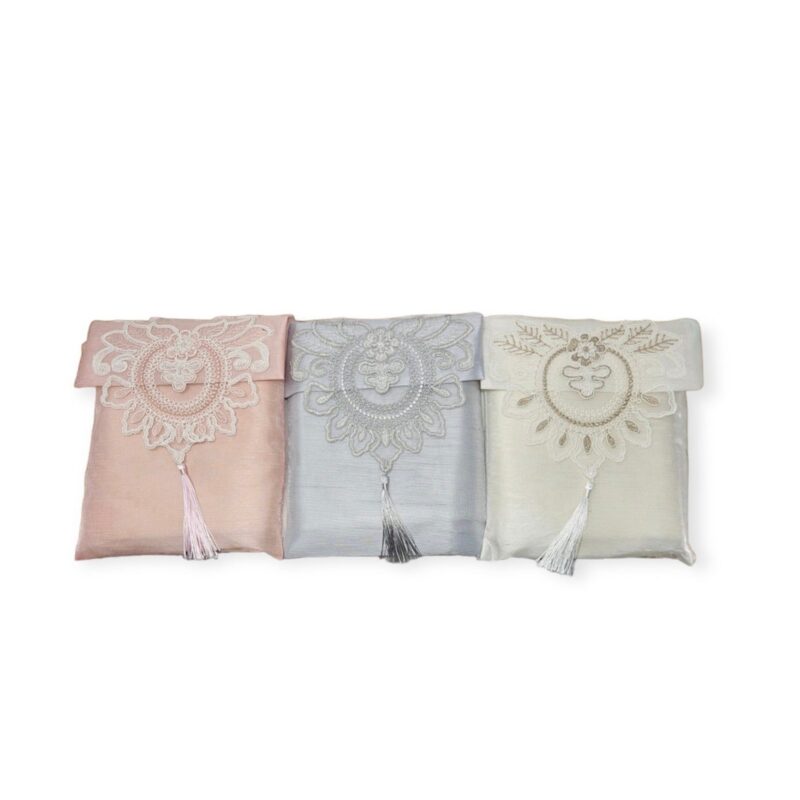 Islamic Prayer Mat - Lace Work Travel prayer mat 3 Colours