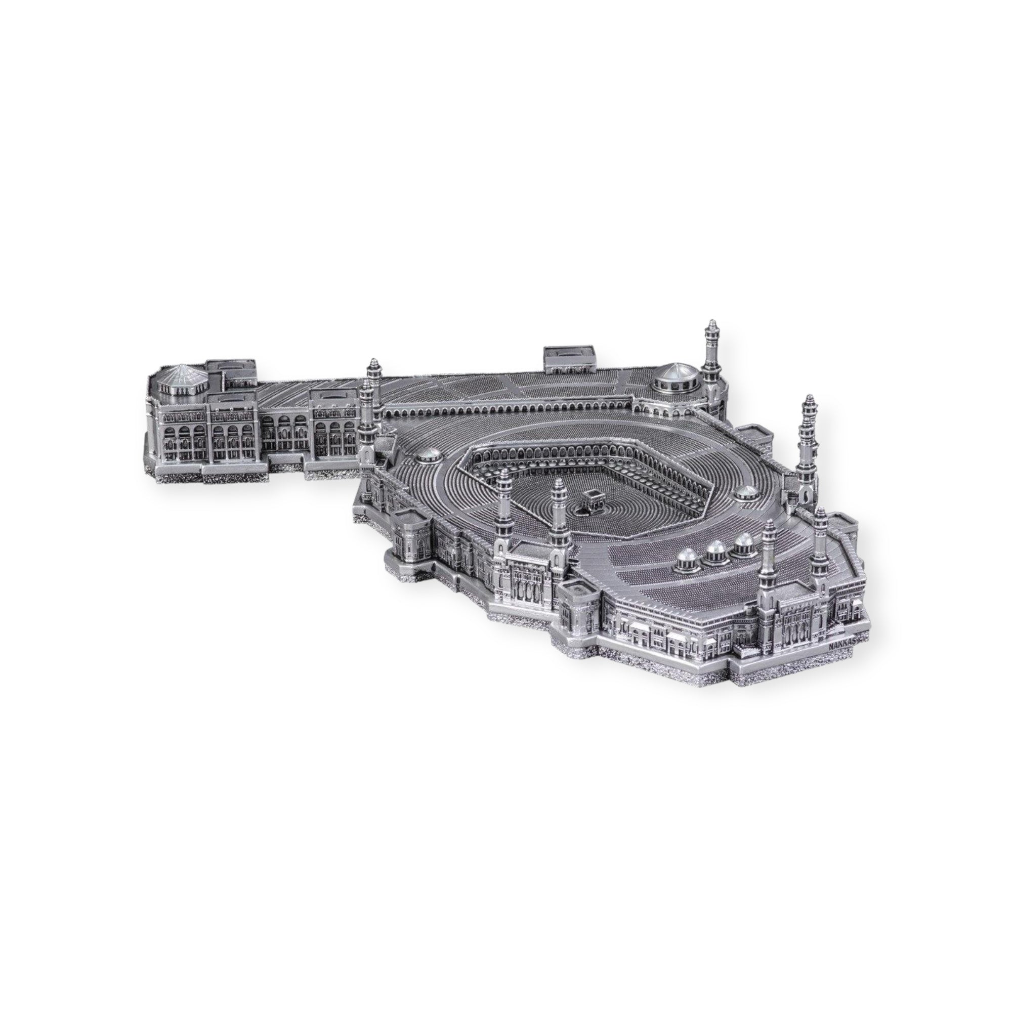 Islamic Home Decor - Kaba Al Masjid Al Haram Mecca Replica Silver (Medium) Islamic Home Decor - Kaba Al Masjid Al Haram Mecca Replica Silver (Medium)