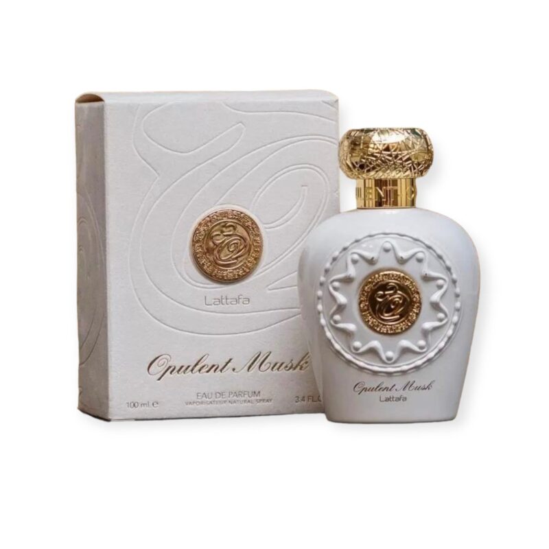Arabian Perfume - Opulent Oud Musk Blue Black White Eau De Parfum 100ml – Unisex Fragrance by Lattafa