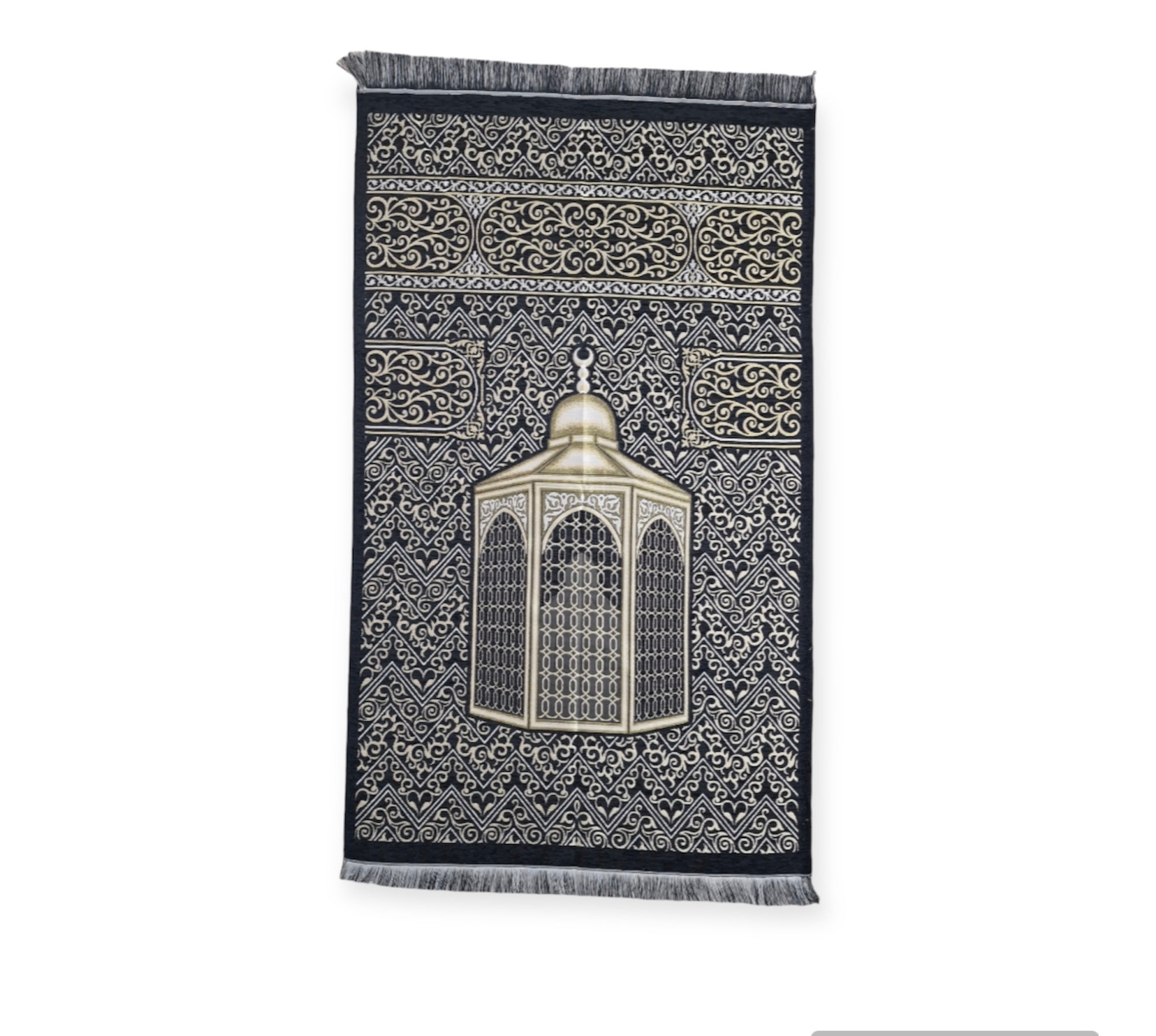 Islamic Prayer Mat - Kaba design chenille prayer mat Islamic Prayer Mat - Kaba design chenille prayer mat
