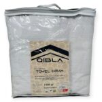 Hajj and Umrah Essential - 1400gr Premium quality Qibla Ihram for Hajj and Umrah 2pcs 110 x 220cm