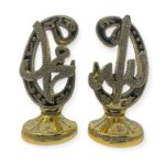 Islamic Ornament - Allah and Muhammad islamic Table Ornament Gold