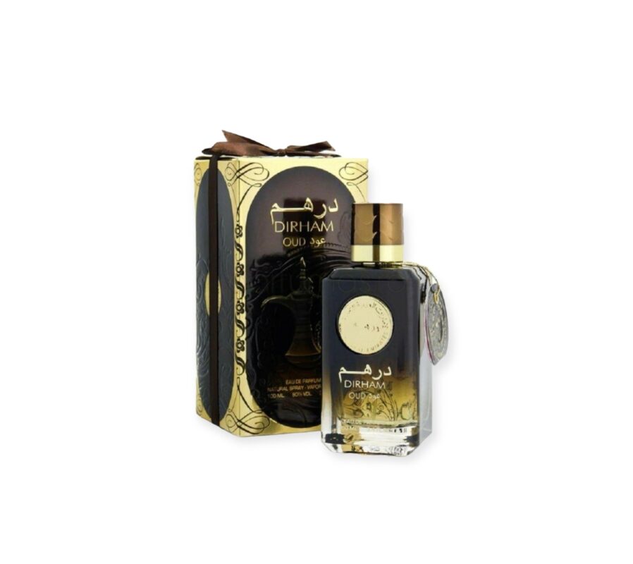 Dirham Oud Eau De Parfum 100ml by Ard Al Zaafaran – Long Lasting Arabian Perfume for Men & Women