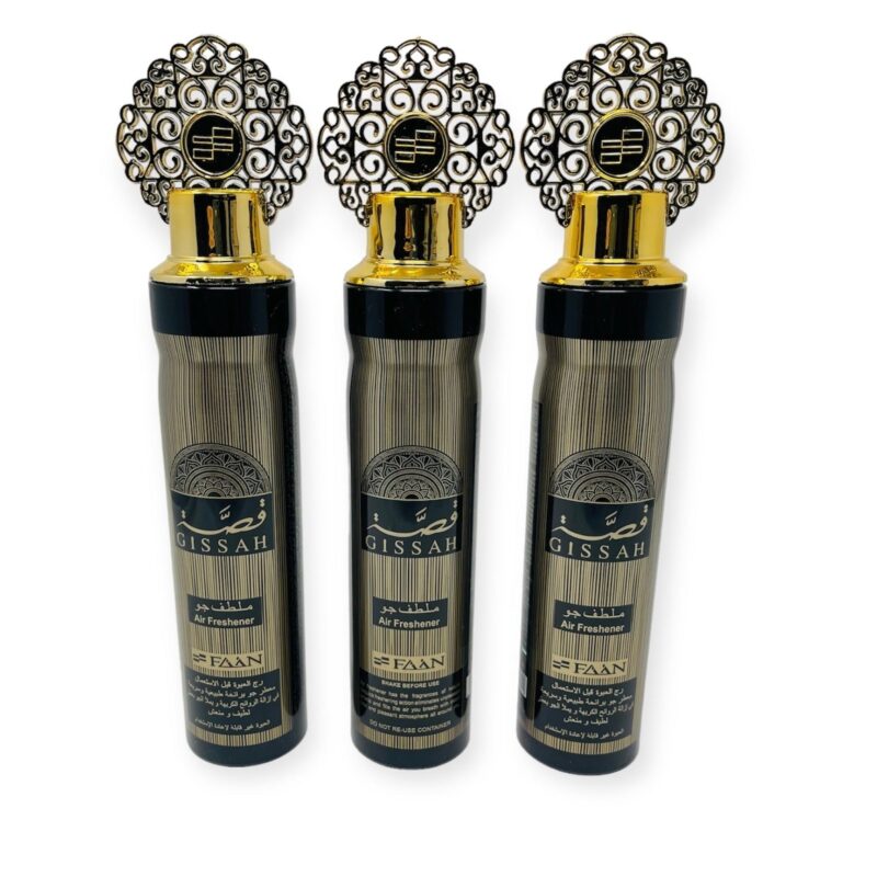 Islamic Air Freshener - Gissah Home Air freshener 300ml By Faan 3 pack