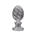 Islamic Ornament - Islamic Table Decor Ayatul Kursi Egg Silver