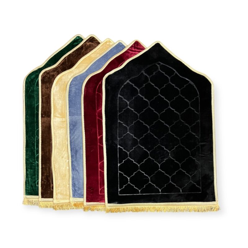 Islamic Prayer Mat - Soft Prayer Mats Rug different colour Soft Plush Thicken
