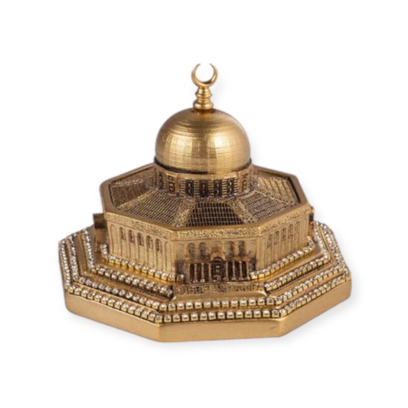 Islamic Ornament - Islamic Table Décor Al Aqsa Dome of the Rock Replica Gold
