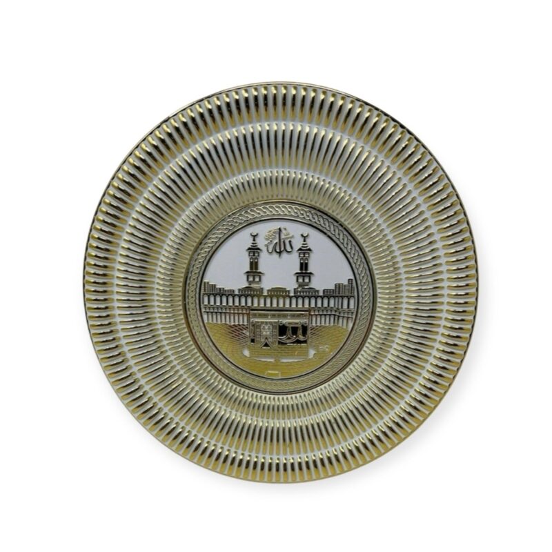 Islamic Wall Frame - Kaaba wall Hanging Frame /Stand Plate-TB-0301-(15x15cm)
