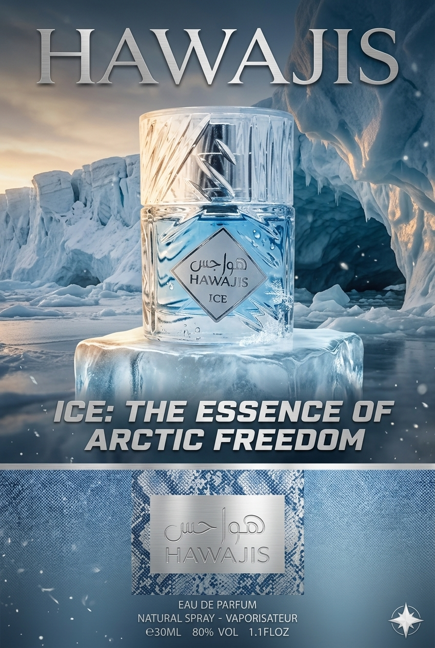 Arabian Perfume - Faan Hawajis ICE 30ml Eau De Parfum 30ML Arabian Perfume - Faan Hawajis ICE 30ml Eau De Parfum 30ML