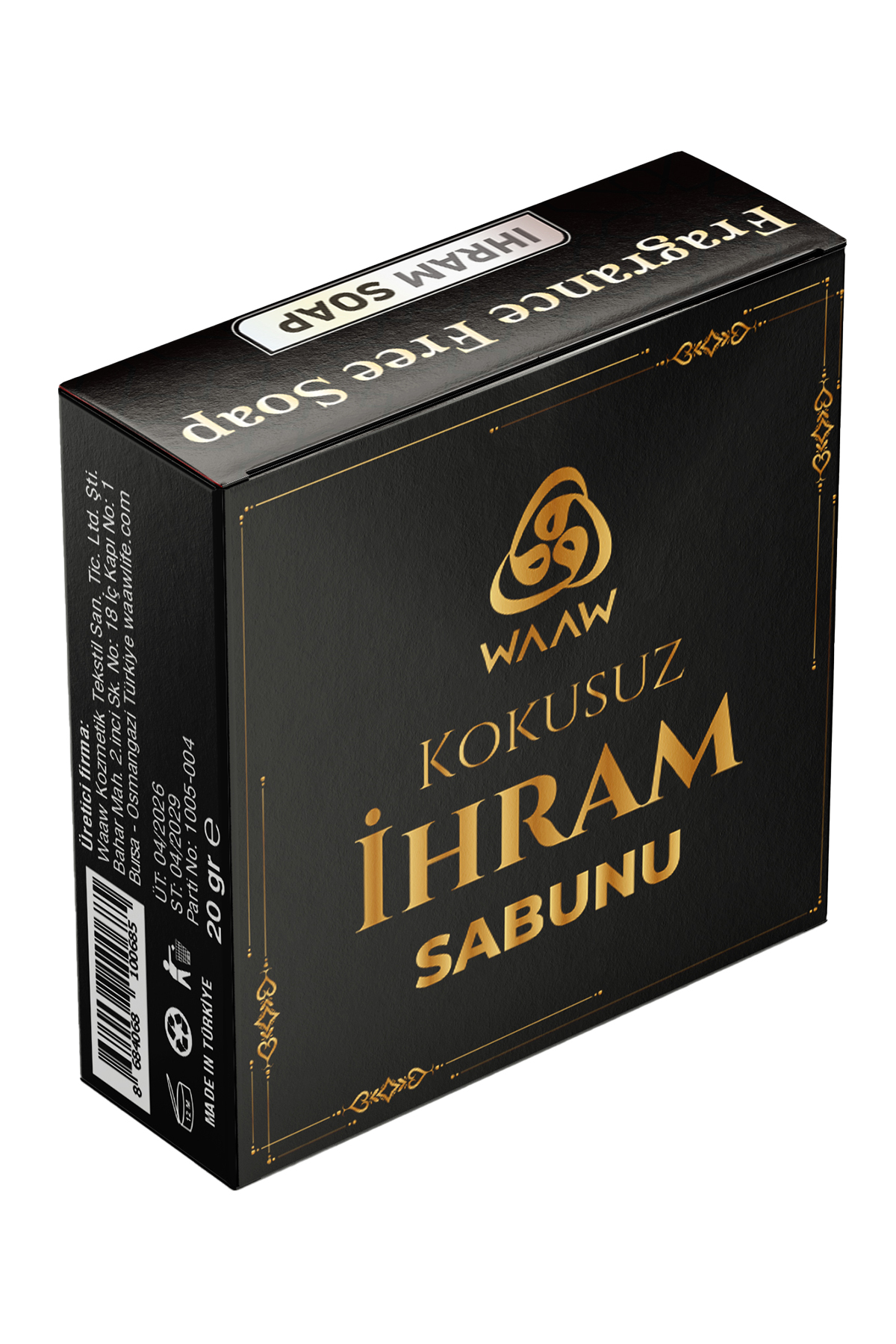 Hajj & Umrah Ihram Soap 20g – Essential Fragrance Free Soap Hajj & Umrah Ihram Soap 20g – Essential Fragrance Free Soap