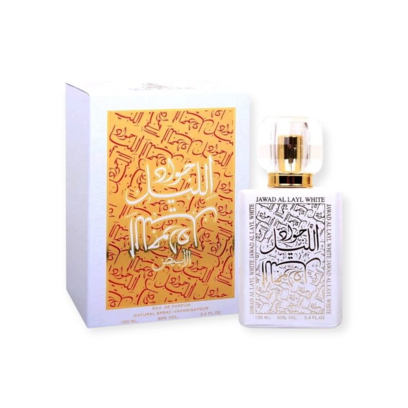 Arabian Perfume - Jawad Al Layl White Eau De Parfum for Men & Women - 100ml