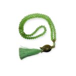 Tasbeeh Prayer Beads - Green Crystal Prayer Beads, Tasbih, Misbaha, Eid Islamic Gift, worry beads