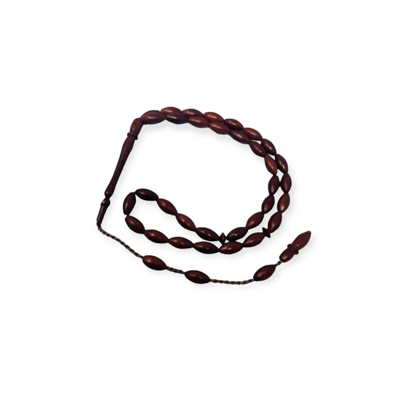 Tasbeeh Prayer Beads - Real KuKa Wood 33 islamic prayer beads