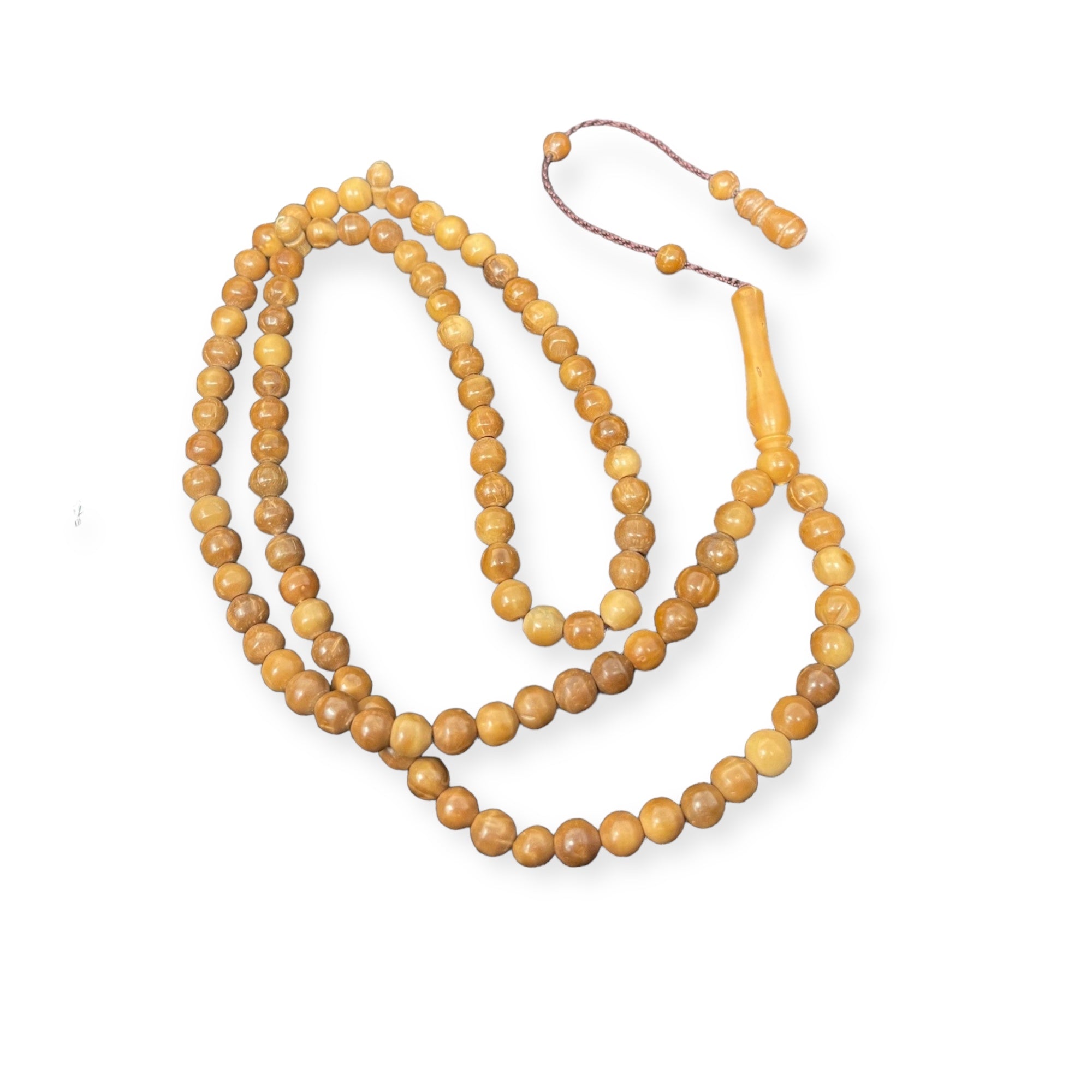 Tasbeeh Prayer Beads - Premium KuKa Wood 99 Prayer Beads – Natural Islamic Tasbih for Dhikr & Zikr Tasbeeh Prayer Beads - Premium KuKa Wood 99 Prayer Beads – Natural Islamic Tasbih for Dhikr & Zikr
