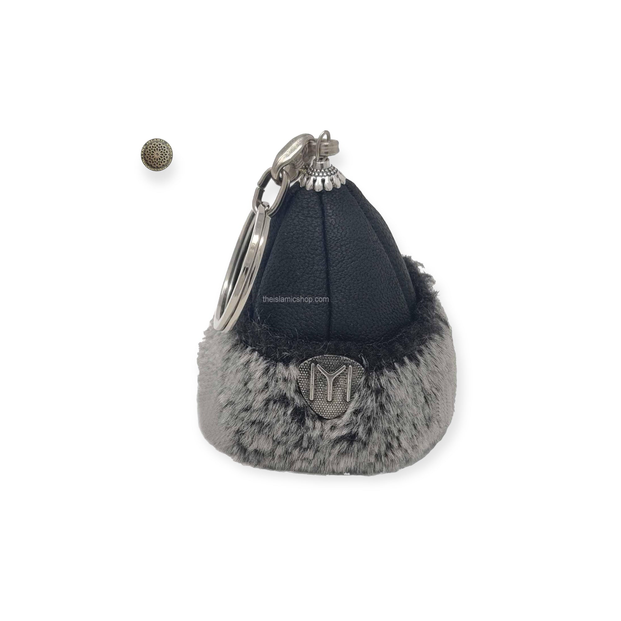 Islamic Jewellery - Dirilis Ertugrul Kayi Tribe Bork hat Metal Keyring Emblem IYI Islamic Jewellery - Dirilis Ertugrul Kayi Tribe Bork hat Metal Keyring Emblem IYI