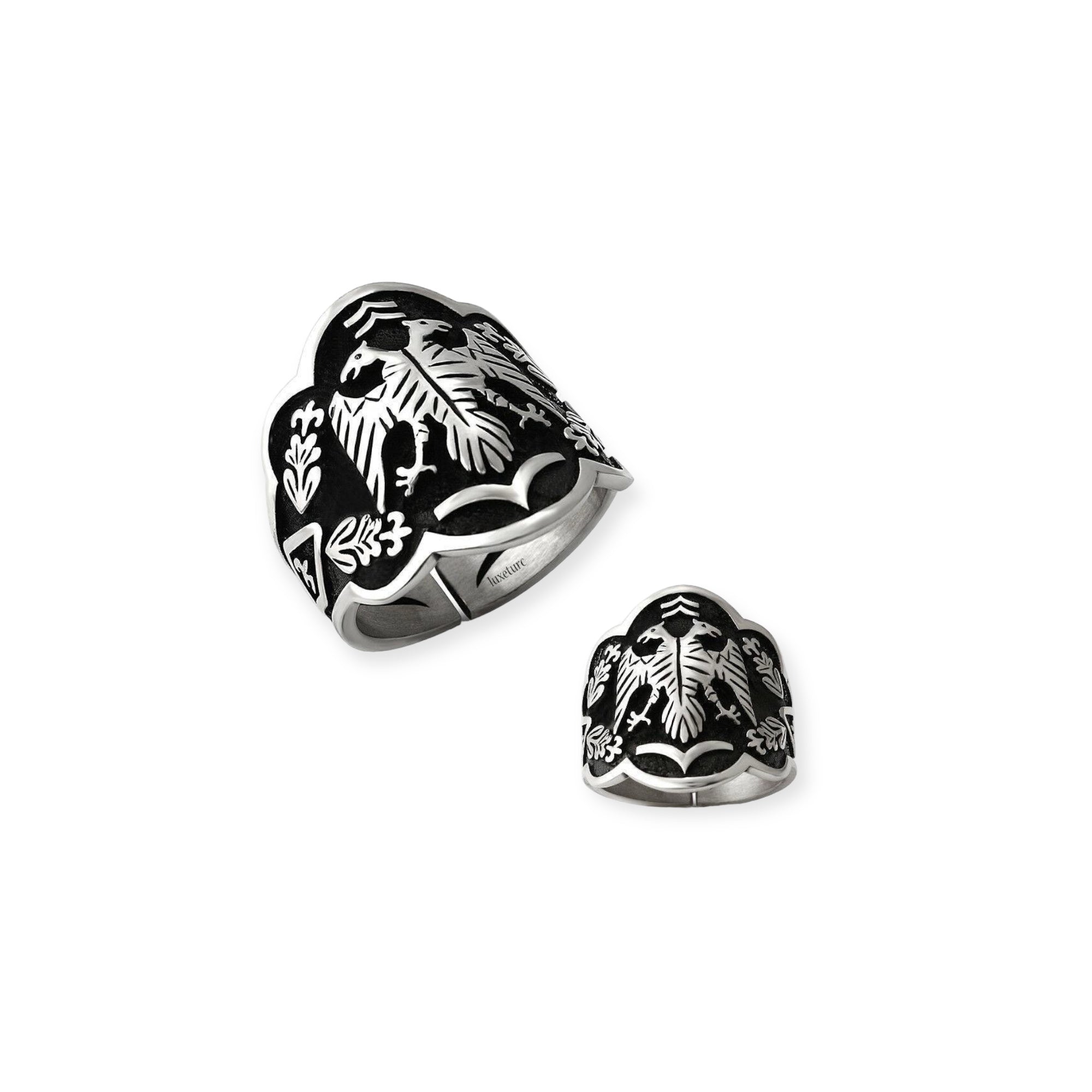 Islamic Jewellery - Sterling Silver “Zihgir” Ottoman Archer Thumb Ring – Dirilis Ertugrul Islamic Jewellery - Sterling Silver “Zihgir” Ottoman Archer Thumb Ring – Dirilis Ertugrul