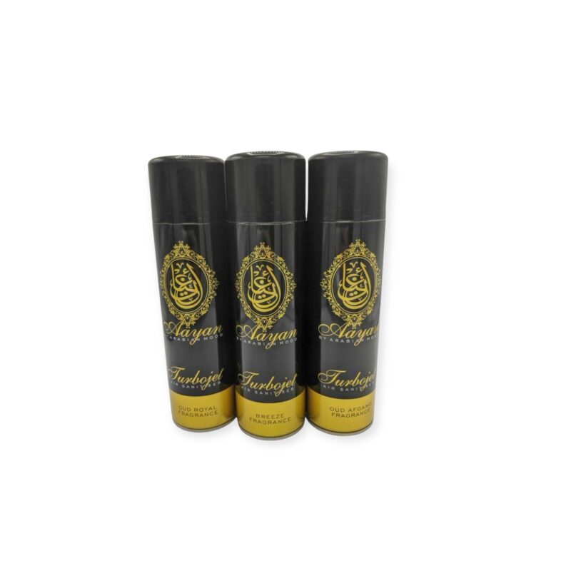 Arabian Perfume - Aayan 500ml Turbojet Air Sanitiser Freshener - Oud Royal