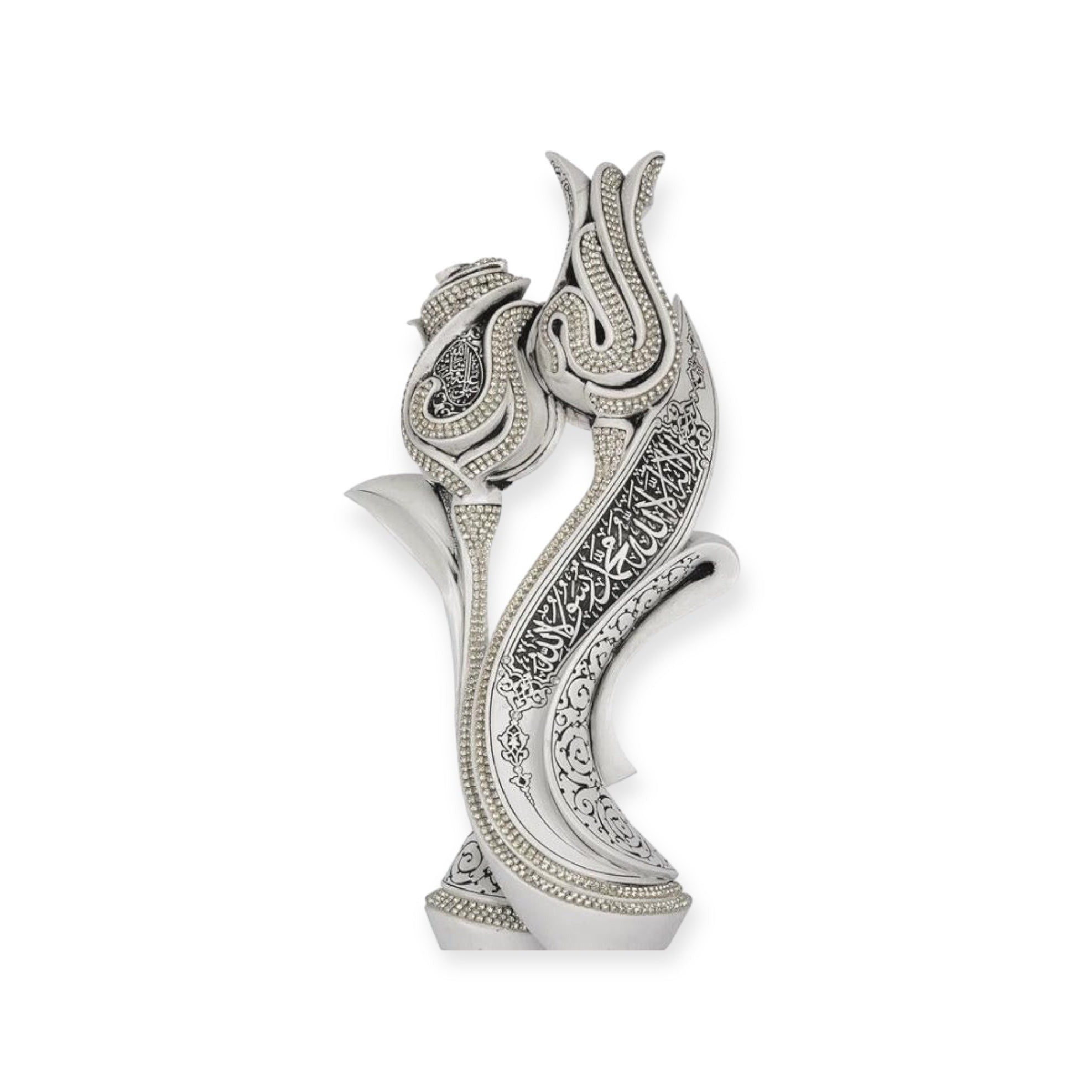 Islamic Ornament - Islamic Table Decor Lale Gul Tulip & White BB-0989-3011 Islamic Ornament - Islamic Table Decor Lale Gul Tulip & White BB-0989-3011