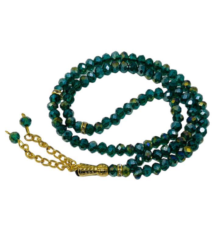 Tasbeeh Prayer Beads - Crystal Prayer Beads, Tasbih, Misbaha, Eid Islamic Gift, worry beads
