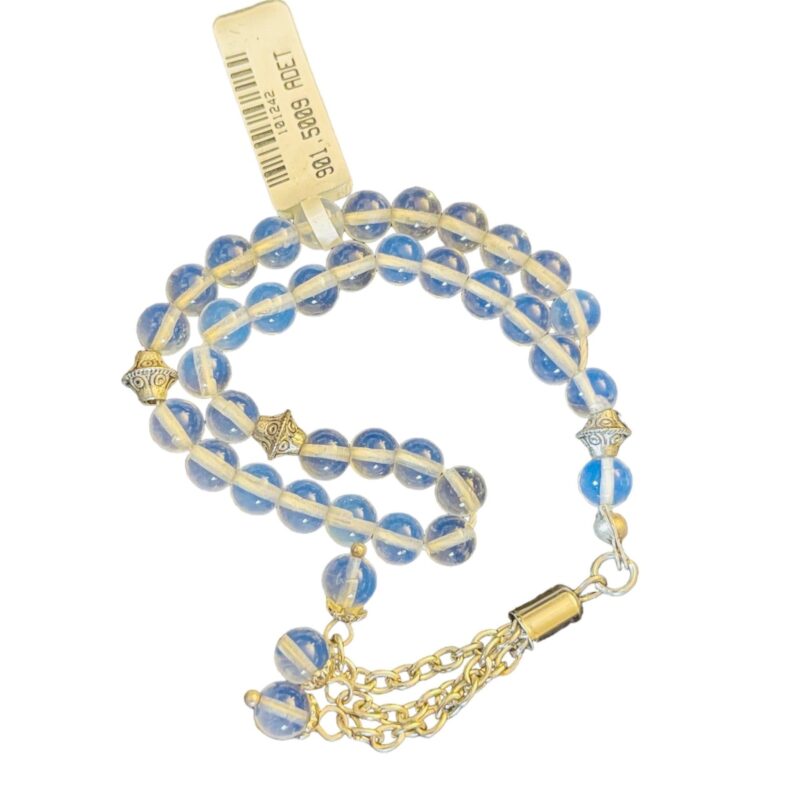 Tasbeeh Prayer Beads - Glass OPAL 33 islamic prayer beads