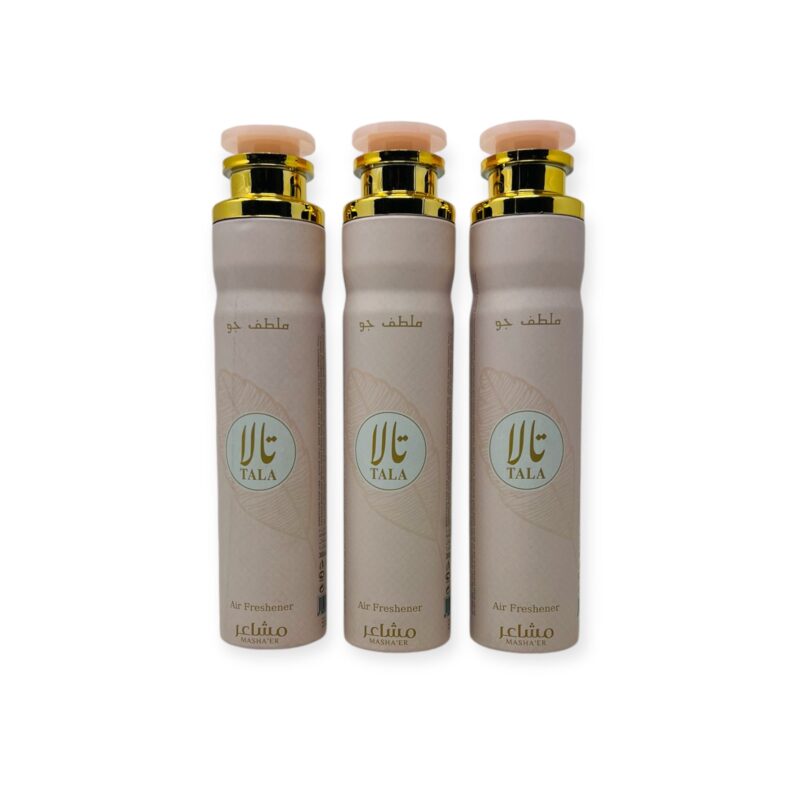 Islamic Air Freshener - TALA 300ml By MASHA'ER AIR FRESHENER SPRAY 300ML Pack of 3
